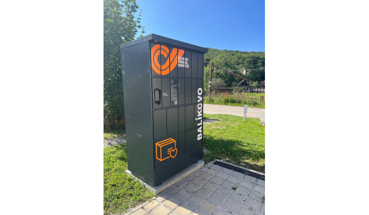 Balíkovo - samoobslužný box - Slovak Parcel Service