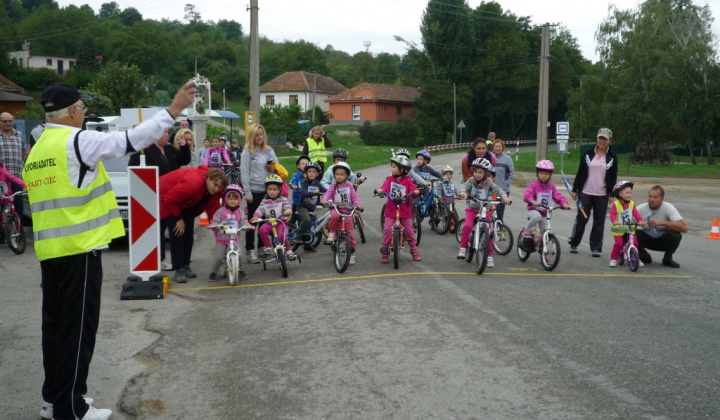 Detské cyklistické preteky Tour Podhorany 2015