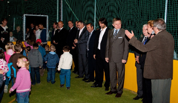 Otvorenie viacúčelového ihriska