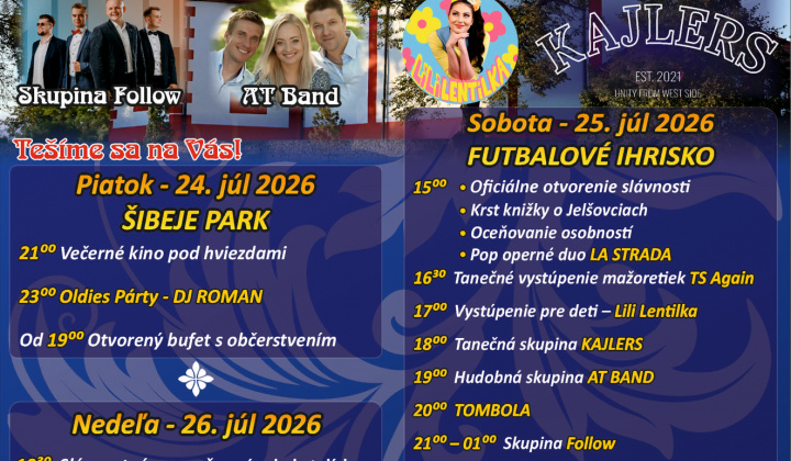 Fotka - Pozvánka – 700. výročie prvej písomnej zmienky o obci Jelšovce