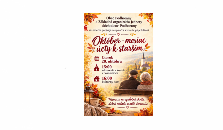 Fotka - Október - mesiac úcty k starším