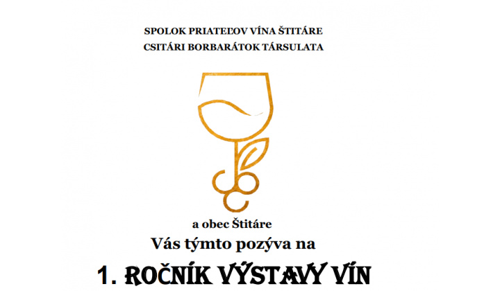 Obec Štitáre - Pozvánka na výstavu vín
