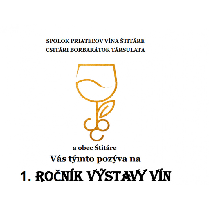 Obec Štitáre - Pozvánka na výstavu vín