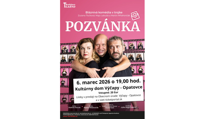 POZVÁNKA - divadelné predstavenie