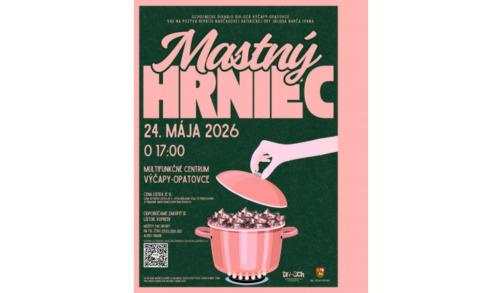 Pozvánka na divadelné predstavenie - Mastný hrniec