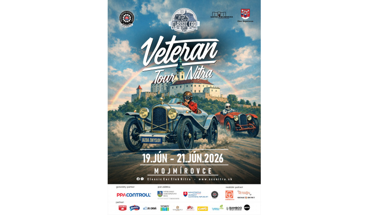 Pozvánka na Veteran Tour Nitra