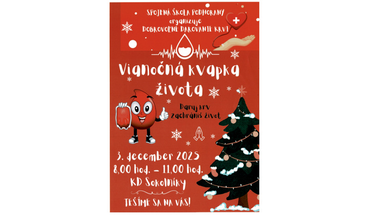 Vianočná kvapka života