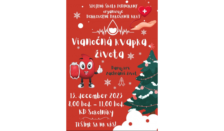 Vianočná kvapka života